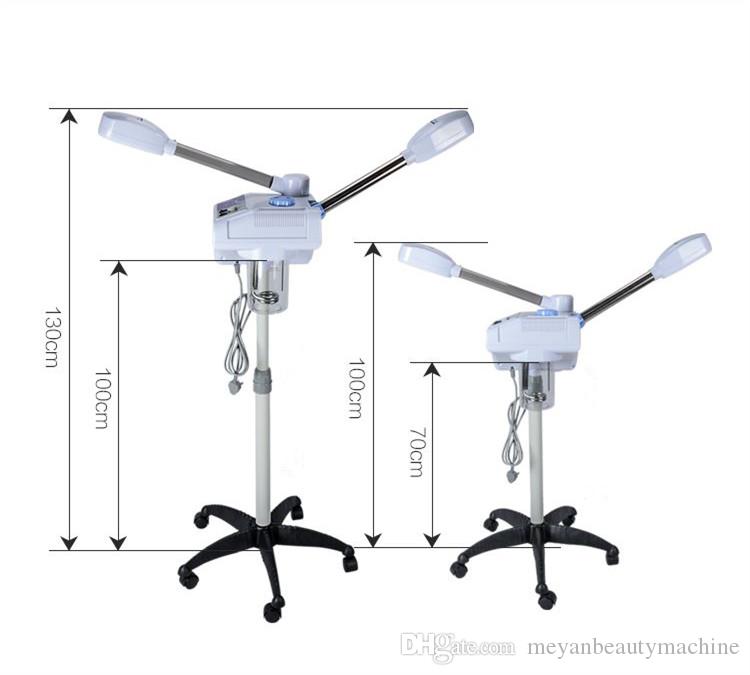 Facial Steamer Machine Cold & Hot Double-end Steame Skin Cleaning Equipment for Salon Face Moisturizing Spray Device
