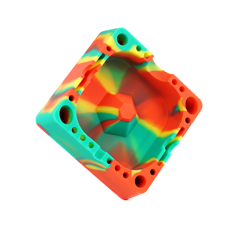11.8 Cm Silicone Ashtray With Holes, Slots And Grooves To Hold Accessories Colorful Square Cigarette Cigar Holder
11.8 Cm Silicone Ashtray With Holes, Slots And Grooves To Hold Accessories Colorful Square Cigarette Cigar Holder
