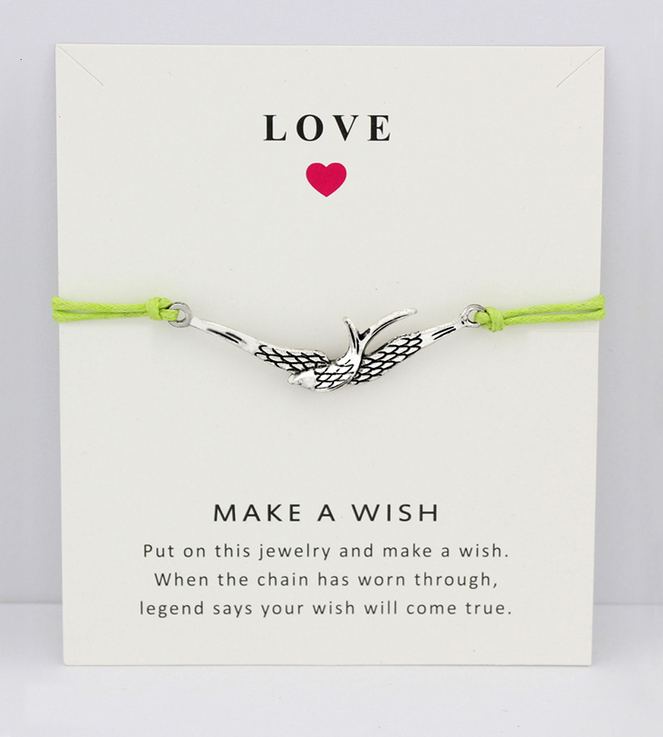 Swallow Birds Branches Love Owls Animal Antique Silver Charm Card Bracelets Wax Cord Women Men Girl Boy Jewelry Drop Shipping
Swallow Birds Branches Love Owls Animal Antique Silver Charm Card Bracelets Wax Cord Women Men Girl Boy Jewelry Drop Shipping