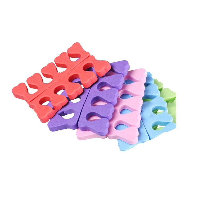 Nail Art Toe Separator Soft Sponge Form Toe Separators Finger Spacer For Manicure Pedicure Nail Tools Separador De Dedos Para Decoracion De Unas Zehen