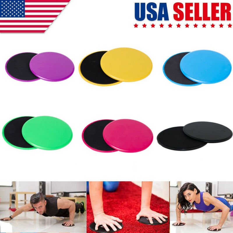 New 2 x Gliding Discs Disc Core Sliders Dual Sided Fitness Home Gym Abs Exercise Fitness Tools
New 2 x Gliding Discs Disc Core Sliders Dual Sided Fitness Home Gym Abs Exercise Fitness Tools