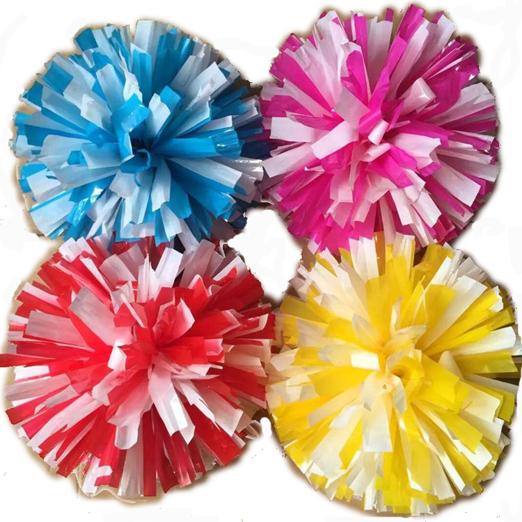 32CM Mix color pompoms (2pieces/lot) Cheerleader pompon The Handle can choose The Color can free combination
32CM Mix color pompoms (2pieces/lot) Cheerleader pompon The Handle can choose The Color can free combination