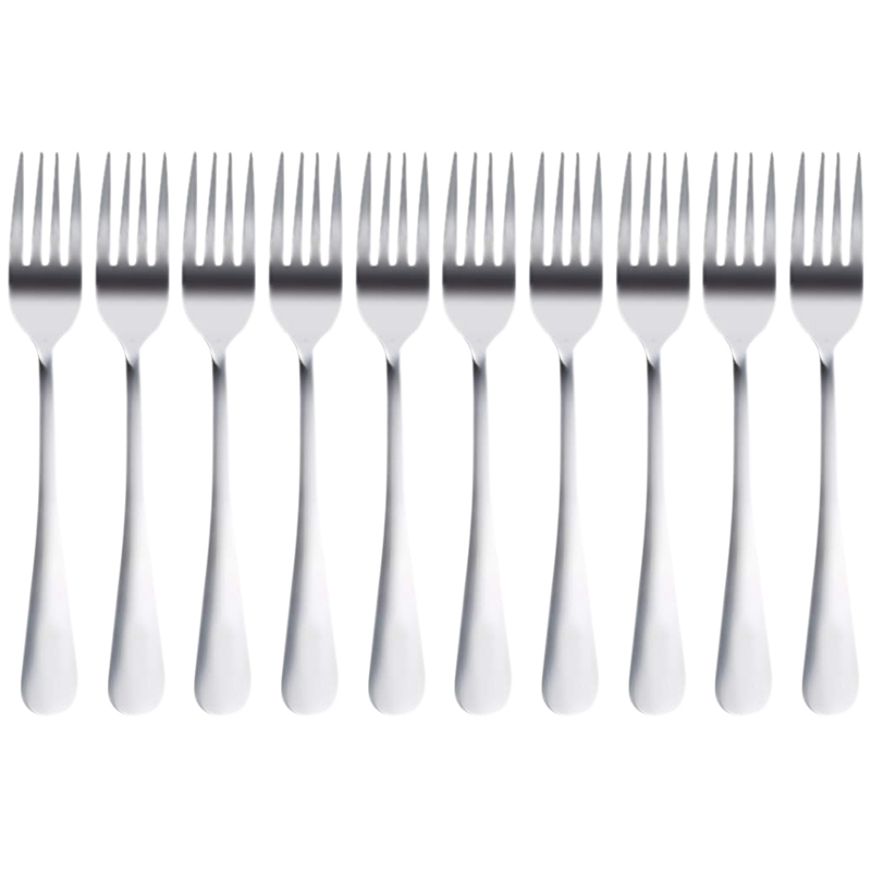 10 PCS Fork Table Stainless Steel Steak Fork Forks Cutlery Dinner Table, Fruit Salad, Steak-18.5cm Total Length
10 PCS Fork Table Stainless Steel Steak Fork Forks Cutlery Dinner Table, Fruit Salad, Steak-18.5cm Total Length