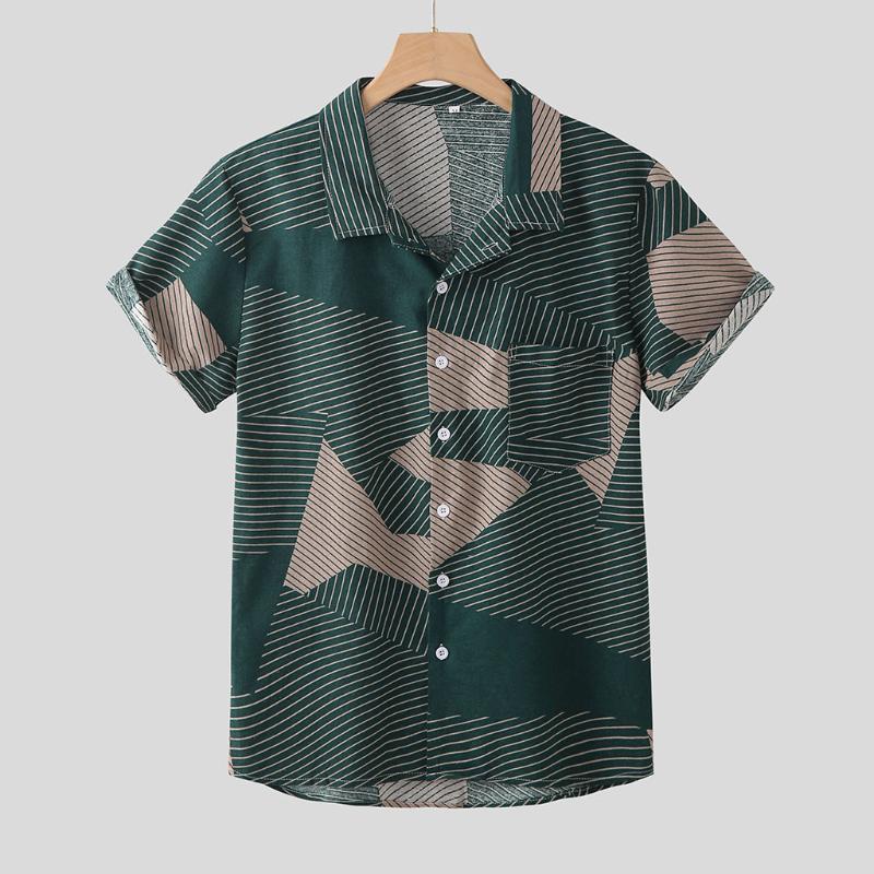 Summer Shirts Men 2020 Fashion Print Short Sleeve Hawaiian Shirt Male Casual Color Stitching Slim Button Beach Shirts Plus Size, Black
Summer Shirts Men 2020 Fashion Print Short Sleeve Hawaiian Shirt Male Casual Color Stitching Slim Button Beach Shirts Plus Size, Black