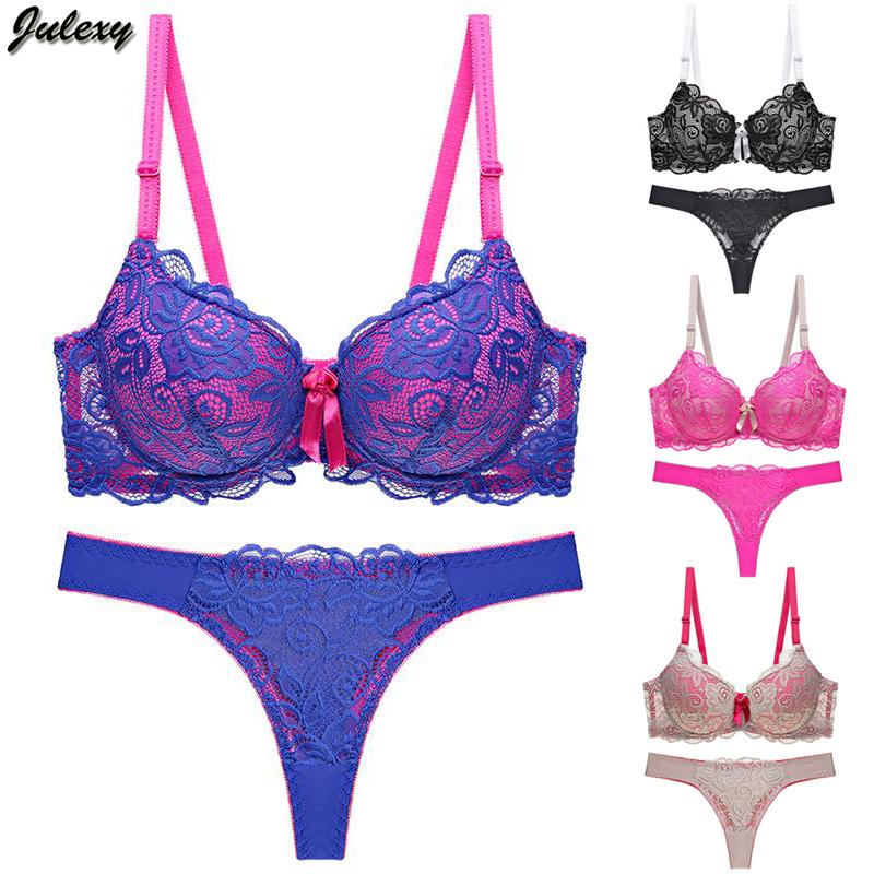 Sexy G string Women bra set Lace thong hollow out Underwear Panty Set intimante Bra brief lingerie set, Black
Sexy G string Women bra set Lace thong hollow out Underwear Panty Set intimante Bra brief lingerie set, Black