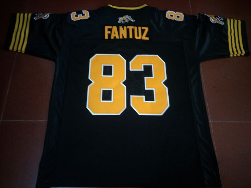 Custom Men Youth women Vintage Hamilton Tiger-Cats #83 Andy Fantuz Football Jersey size s-4XL or custom any name or number jersey