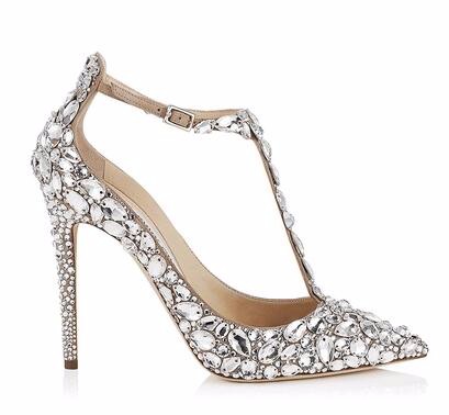 2020 Diamond Wedding Shoe Jeweled Heel Gladiator Sandals Women Rhinestone Crystal Embellished T Strap Summer Party Pumps, As pics 2
2020 Diamond Wedding Shoe Jeweled Heel Gladiator Sandals Women Rhinestone Crystal Embellished T Strap Summer Party Pumps, As pics 2