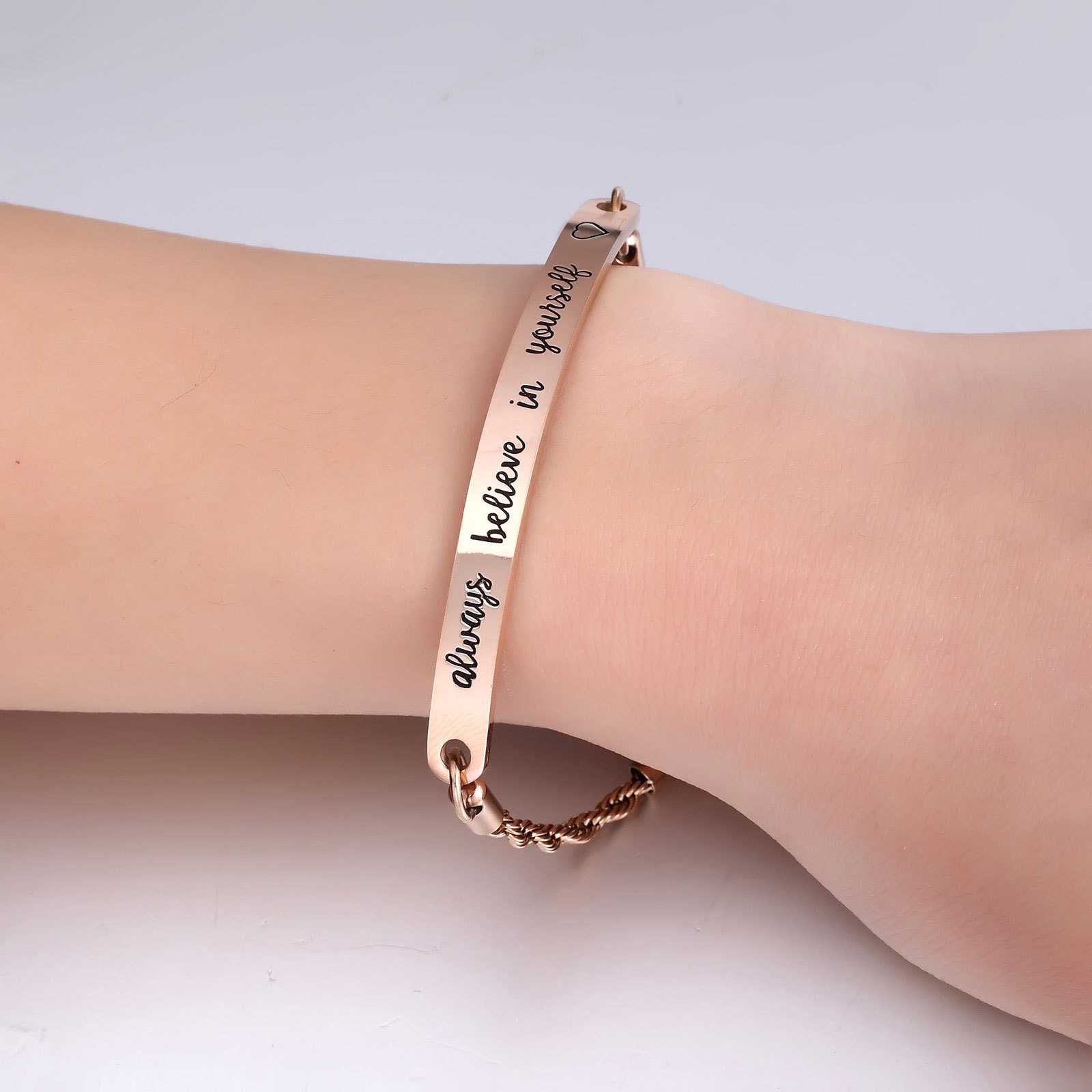 personalized custom id tag name or words date engraved bar bracelets for women family mom, kids, friends bridesmaid stainless steel, Black
personalized custom id tag name or words date engraved bar bracelets for women family mom, kids, friends bridesmaid stainless steel, Black