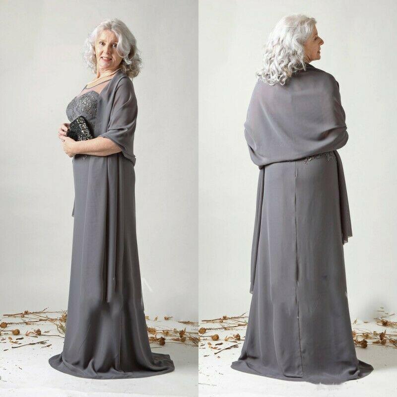 Summer Chiffon A Line Mother of the Bride Dresses with Shawl Long Lace Appliqued Evening Prom Dress Wedding Party Gowns
Summer Chiffon A Line Mother of the Bride Dresses with Shawl Long Lace Appliqued Evening Prom Dress Wedding Party Gowns