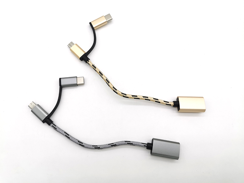 2 in 1 USB3.0 OTG Cable Nylon Braid Type C Micro usb to USB 3.0 Data Transfer Cable Adapter20+
2 in 1 USB3.0 OTG Cable Nylon Braid Type C Micro usb to USB 3.0 Data Transfer Cable Adapter20+
