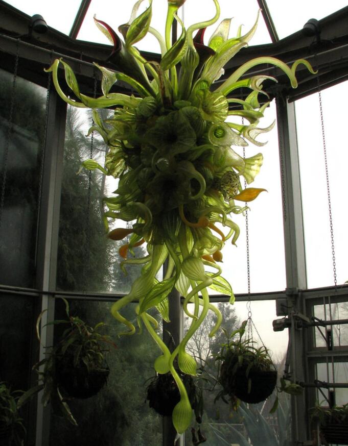 Lamp Artistic Hand Blown Glass Nepenthes Chandeliers Pendant Lamps Indoor Green Foliage Miscellaneous Chain Chandelier Lighting with LED Bulbs
Lamp Artistic Hand Blown Glass Nepenthes Chandeliers Pendant Lamps Indoor Green Foliage Miscellaneous Chain Chandelier Lighting with LED Bulbs