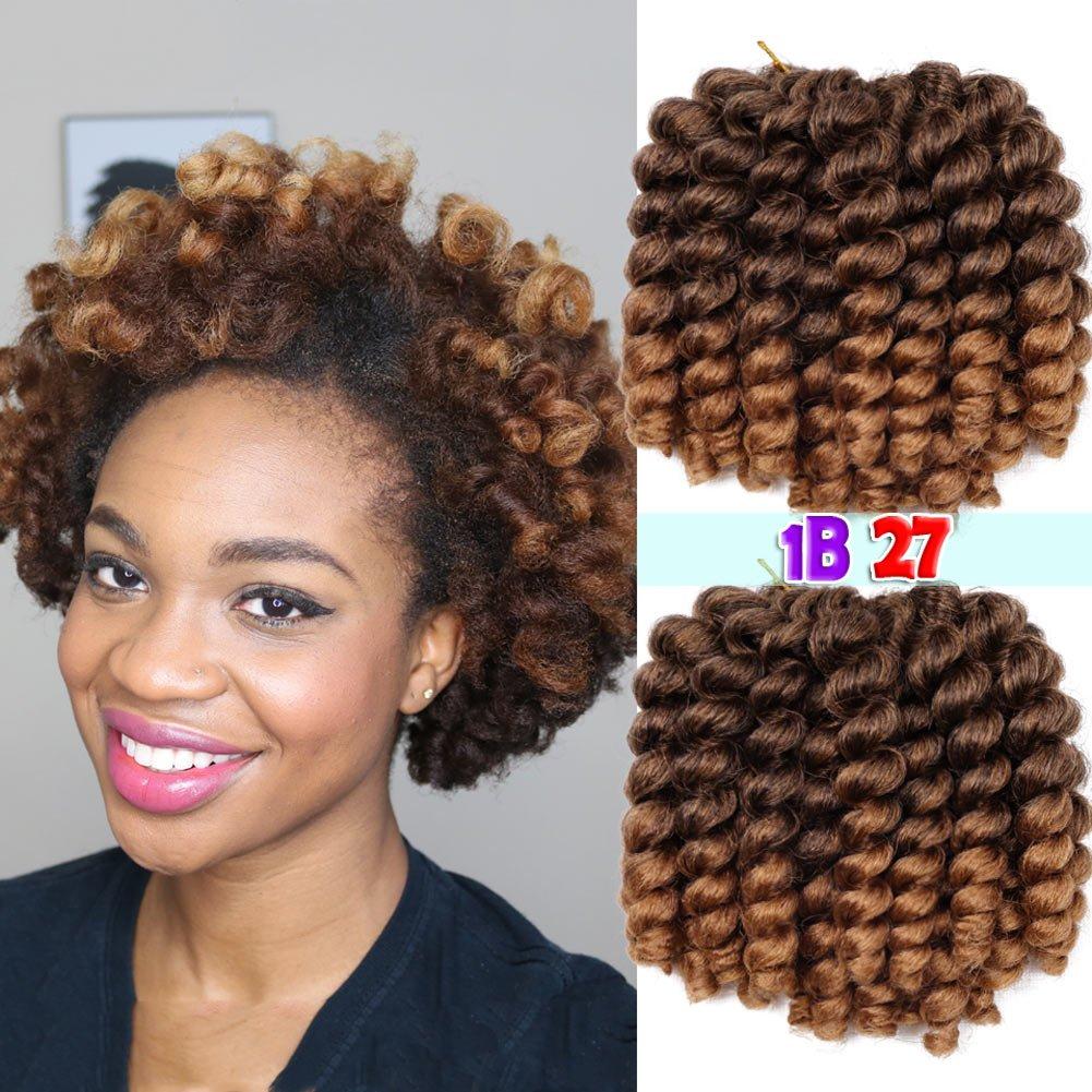 Jumpy Wand Curl Hair Extensions Jamaican Bounce African Collection Crochet Braiding Hair Wand Curly Braids Synthetic Twist Hair(3pcs/lot), #4
Jumpy Wand Curl Hair Extensions Jamaican Bounce African Collection Crochet Braiding Hair Wand Curly Braids Synthetic Twist Hair(3pcs/lot), #4
