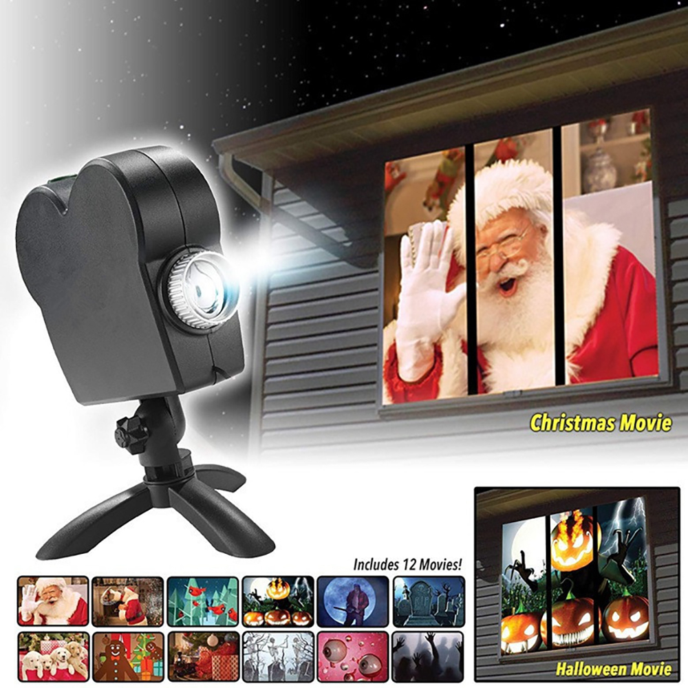 Details about Indoor/Outdoor Window Wonderland Christmas Halloween 12 Movie Projector System AC110-260VChristmas Projector Lights
Details about Indoor/Outdoor Window Wonderland Christmas Halloween 12 Movie Projector System AC110-260VChristmas Projector Lights
