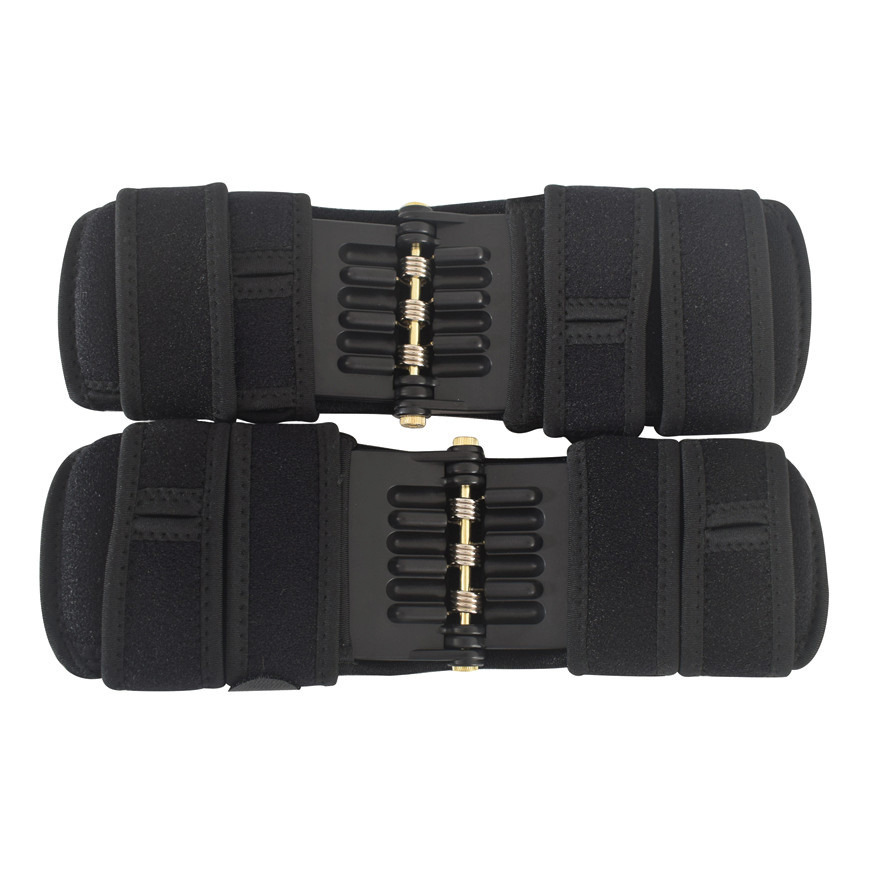 Joint Support Knee Pads Breathable Powerful Rebound Spring Force Knee Booster Knee Brace Support for Sports Climbing Power Lift T191226