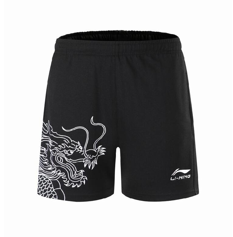 Li Ning CHINA Table Tennis shirts Men women National Team Competition pingpong suit Chinese Dragon Sports shorts Badminton Te