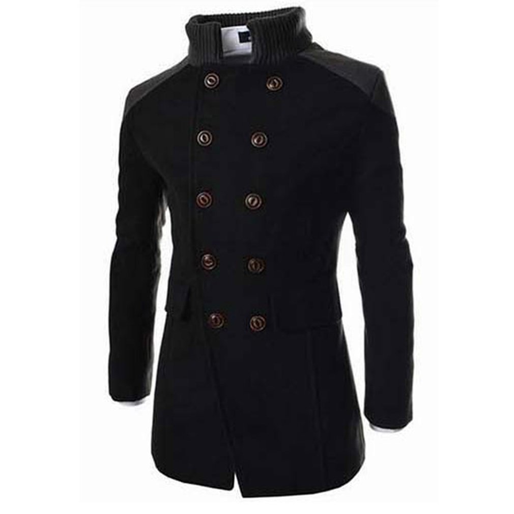 Autumn Winter Popular Mens Slim Fit Coat Long Sleeved Jacket All-Match Style For Man Youth Comfortable Warm Windbreaker Overcoat, Navy
Autumn Winter Popular Mens Slim Fit Coat Long Sleeved Jacket All-Match Style For Man Youth Comfortable Warm Windbreaker Overcoat, Navy