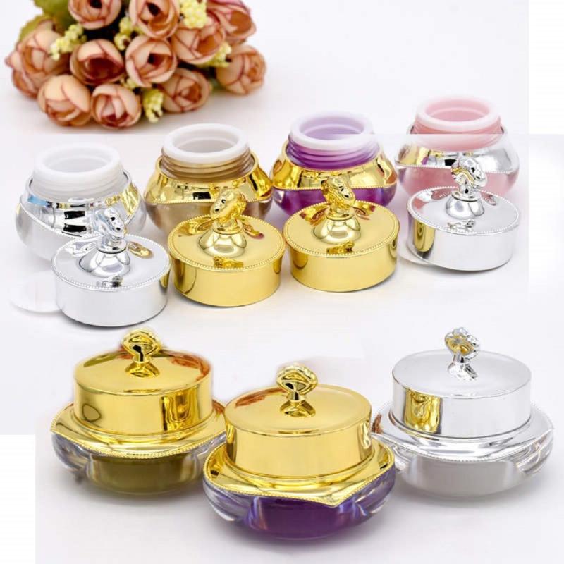5/10g Crown Empty Pot Bottle Sample for Nail Art Makeup Cosmetic Cream Container Refillable Bottles For Dropshipping
5/10g Crown Empty Pot Bottle Sample for Nail Art Makeup Cosmetic Cream Container Refillable Bottles For Dropshipping