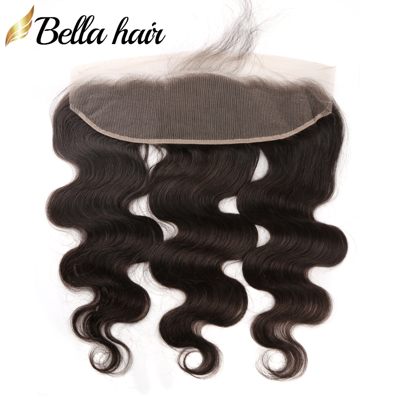 Bella Hair Human Hair Bundles With Frontal Closure Body Wave Free Part Ear to Ear Lace Frontal And Virgin Remy Hair Extension Weaves 4PCS/Lot Tutorial