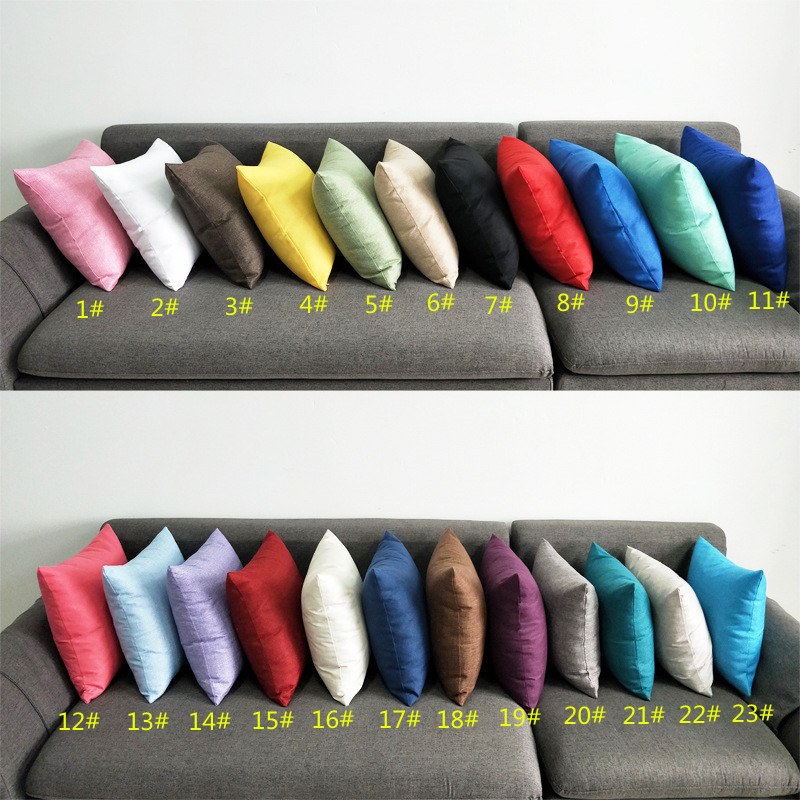 Solid Color Burlap Pillow case plain Covers cushion cover Shams Linen Square Throw Pillowcases Cushion Covers for Bench Couch Sofa ST129, As pic
Solid Color Burlap Pillow case plain Covers cushion cover Shams Linen Square Throw Pillowcases Cushion Covers for Bench Couch Sofa ST129, As pic