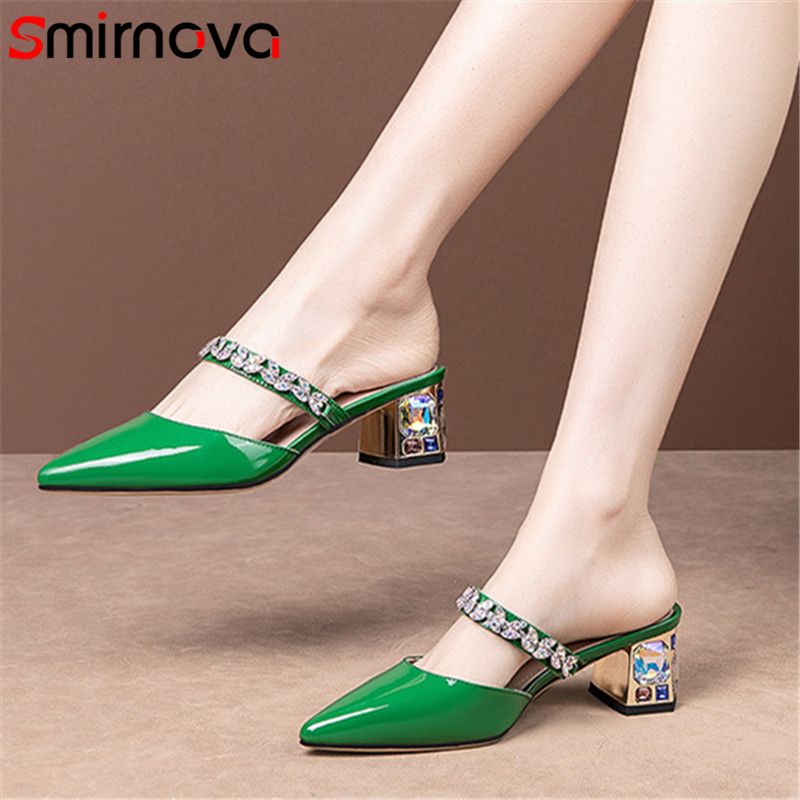 Sandals Smirnova 2021 Arrive Casual Party Shoes Women Genuine Leather Pointed Toe Crystal Square Heel Summer Woman, Beige
Sandals Smirnova 2021 Arrive Casual Party Shoes Women Genuine Leather Pointed Toe Crystal Square Heel Summer Woman, Beige