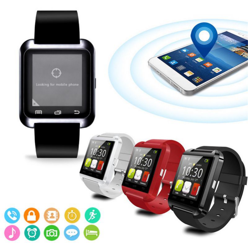 New Stylish U8 Bluetooth Smart Watch For iPhone IOS Android Watches Wear Clock Wearable Device Smartwatch PK Easy to Wear213w49915
