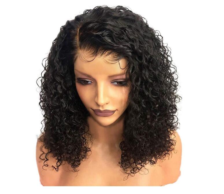 Europe and the United States hot African wig small curly hair hood 35cm Natural Color Lace Front wigs
Europe and the United States hot African wig small curly hair hood 35cm Natural Color Lace Front wigs