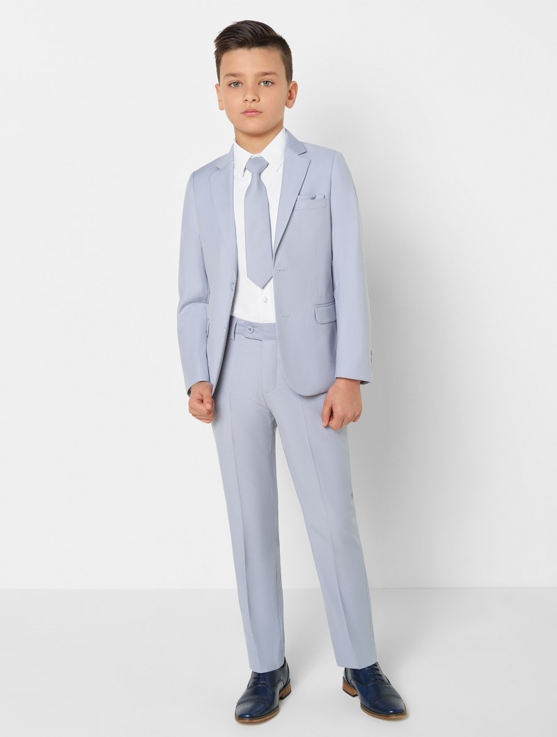 light blue little boy formal suits dinner tuxedos for wedding party boy groomsmen kids children prom suit formal wear jacketpants