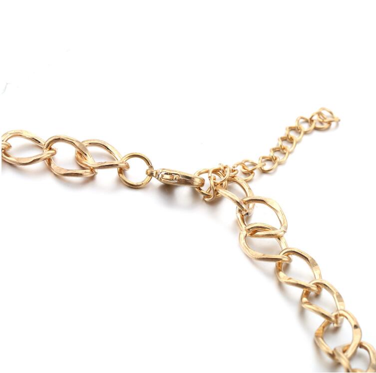 Fashion- Pearl Necklaces & Pendants Leaves Statement Necklace Women Collares Ethnic Jewelry for Personalized Gifts Free Shipping