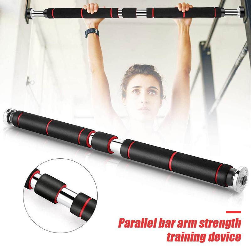 Stainless Steel Indoor Home Door Horizontal Bars Sports Workout Pull Up Arm Strength Training Exercise Bar Fitness Equipment 
Stainless Steel Indoor Home Door Horizontal Bars Sports Workout Pull Up Arm Strength Training Exercise Bar Fitness Equipment