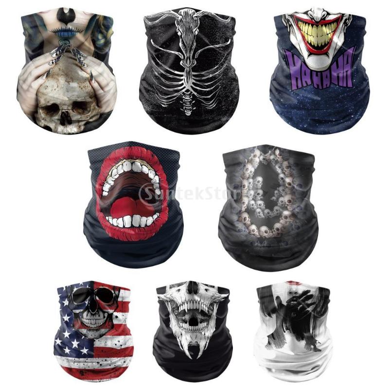 Cycling Caps & Masks Silk Like Polyester Punk Face Cover Balaclava Soft Scarf Anti-UV Neck Outdoor Hiking Warmer Skull, Style 2
Cycling Caps & Masks Silk Like Polyester Punk Face Cover Balaclava Soft Scarf Anti-UV Neck Outdoor Hiking Warmer Skull, Style 2