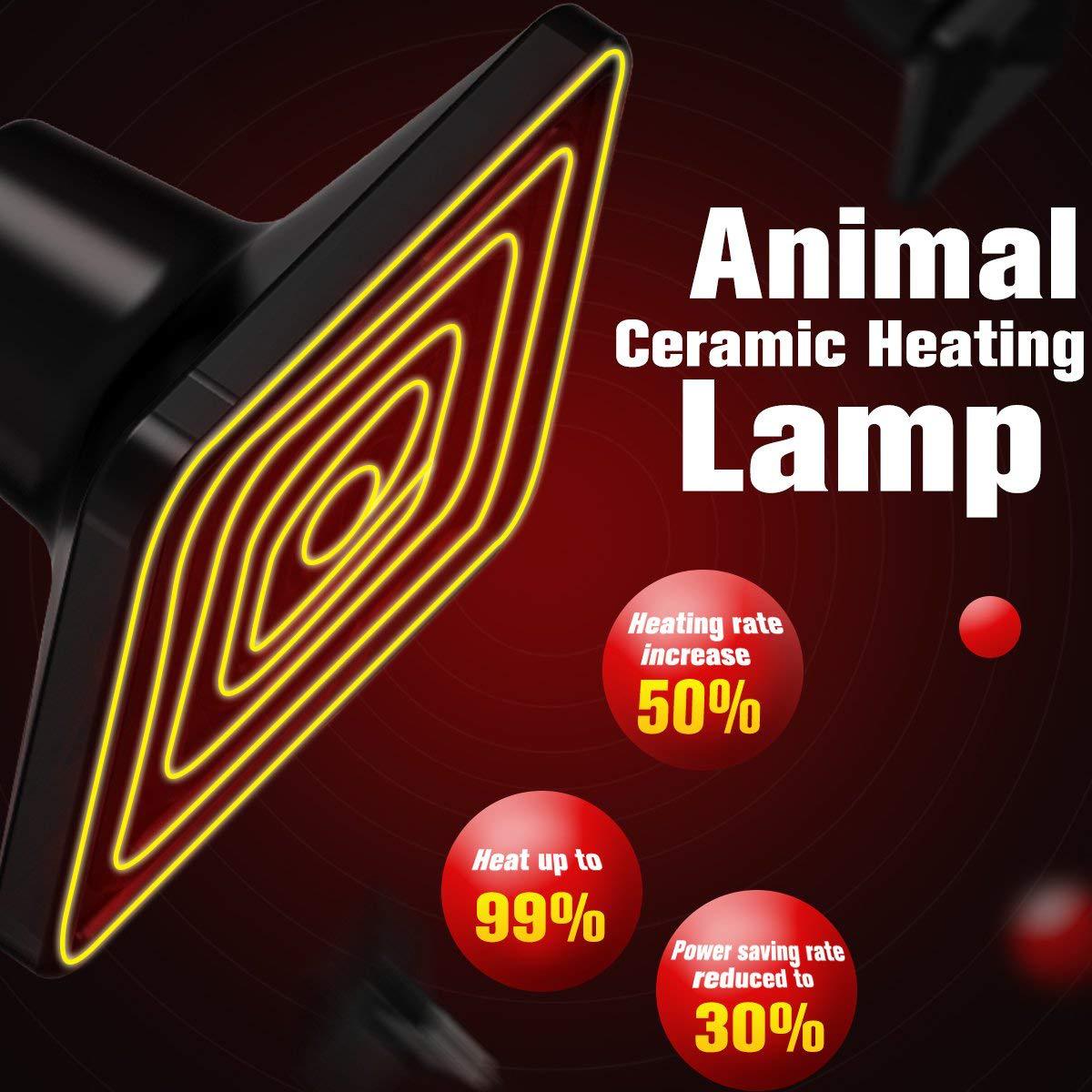 Ceramic heating lamp Turtle lizard reptile dedicated reptile lamp rearing box far infrared ceramic heating lamp square circular mini 
Ceramic heating lamp Turtle lizard reptile dedicated reptile lamp rearing box far infrared ceramic heating lamp square circular mini