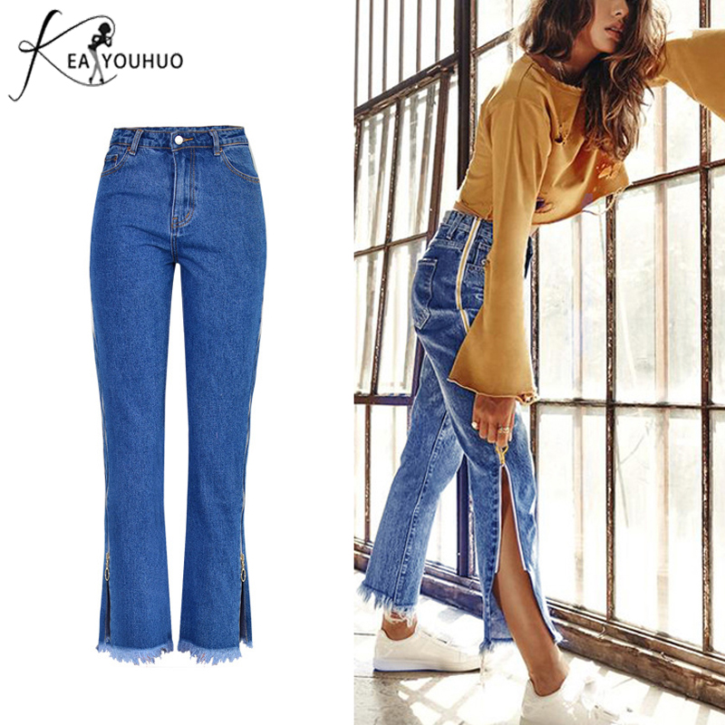 2019 Summer Boyfriend Jeans For Women High Waist Skinny Jeans Woman Back Zipper Mujer Denim Pants Pantalon Femme Trousers, Blue
2019 Summer Boyfriend Jeans For Women High Waist Skinny Jeans Woman Back Zipper Mujer Denim Pants Pantalon Femme Trousers, Blue