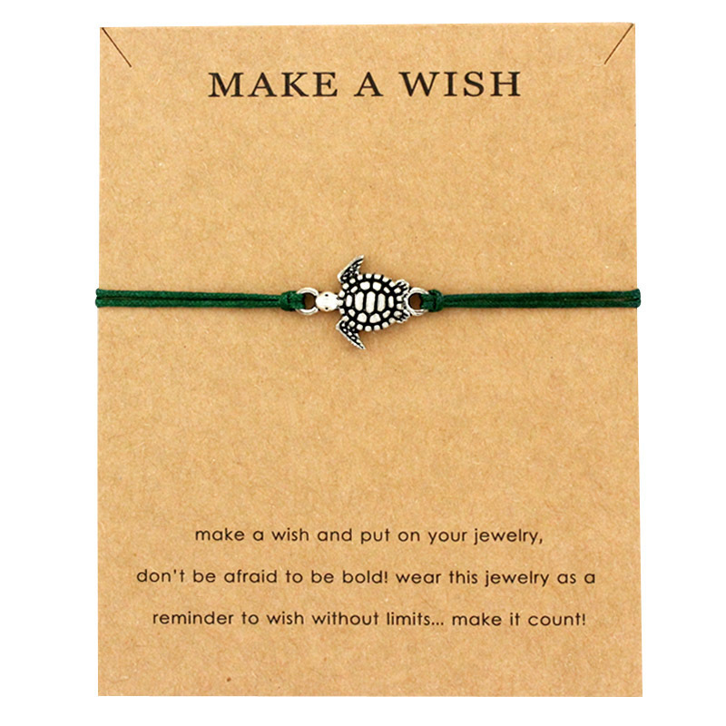 Hot Sale Summer Style Adjustable Love Jewelry Make A Silver Turtle Tortoise Sea Turtles Charm Women Men Bracelets For Women
Hot Sale Summer Style Adjustable Love Jewelry Make A Silver Turtle Tortoise Sea Turtles Charm Women Men Bracelets For Women