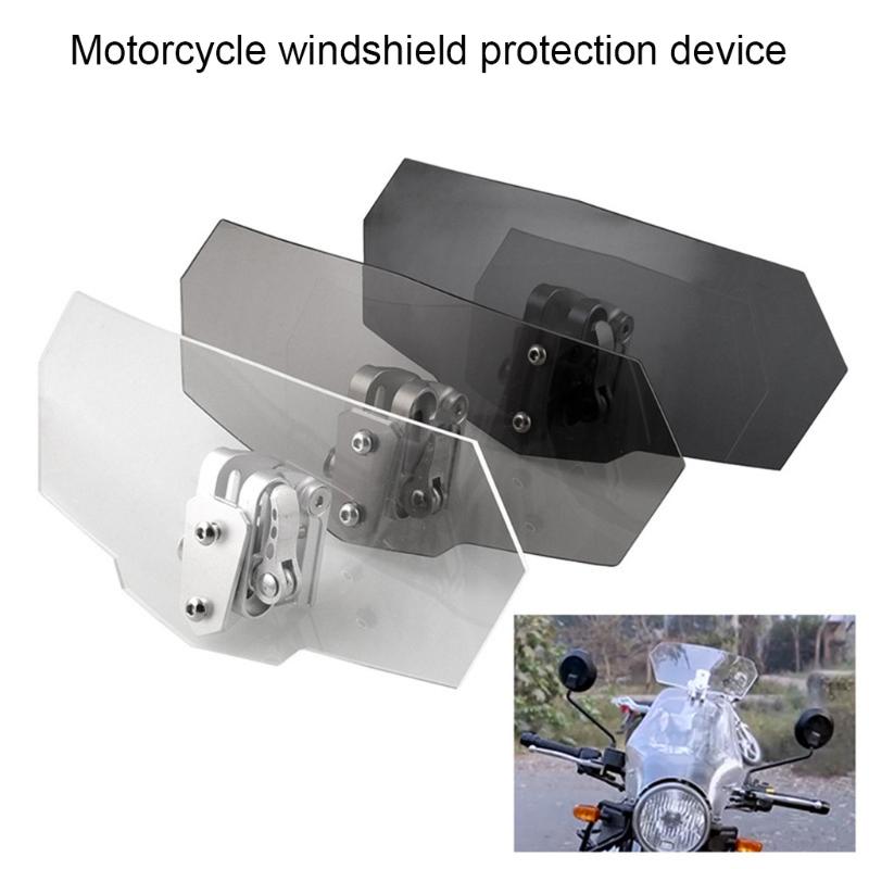 High Quality Windshield Adjustable Clip On Extension Spoiler Wind Deflector Motorcycle 270mmx165mmx55mm
High Quality Windshield Adjustable Clip On Extension Spoiler Wind Deflector Motorcycle 270mmx165mmx55mm