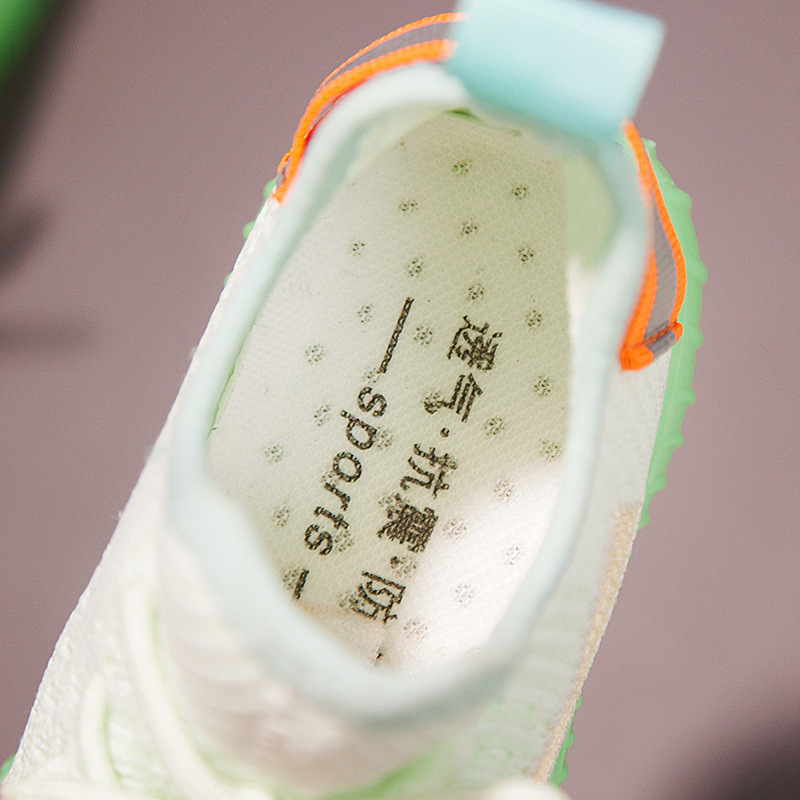 Luminous Sneakers Kids Shoes For Girl Led Sneakers With Boys Fashion Lighted Mesh Print Children Casual Sports Shoes