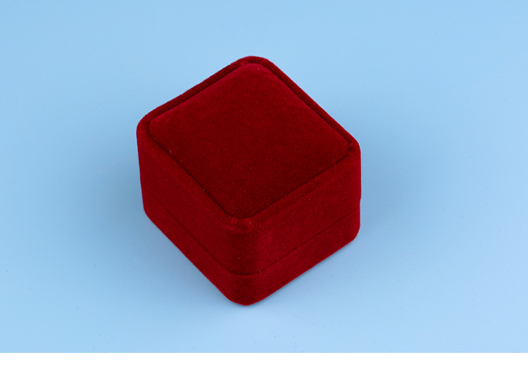 wholesale High quality plush jewelry Box for ring bangle Box Necklace Box Gift