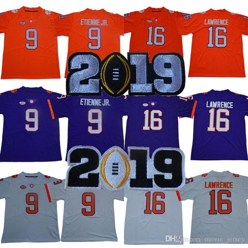 16 Trevor Lawrence 2019 Championships Clemson Tigers Jerseys 13 Hunter Renfrow 2 NCAA Cotton Bowl College White Orange Purple, As
16 Trevor Lawrence 2019 Championships Clemson Tigers Jerseys 13 Hunter Renfrow 2 NCAA Cotton Bowl College White Orange Purple, As