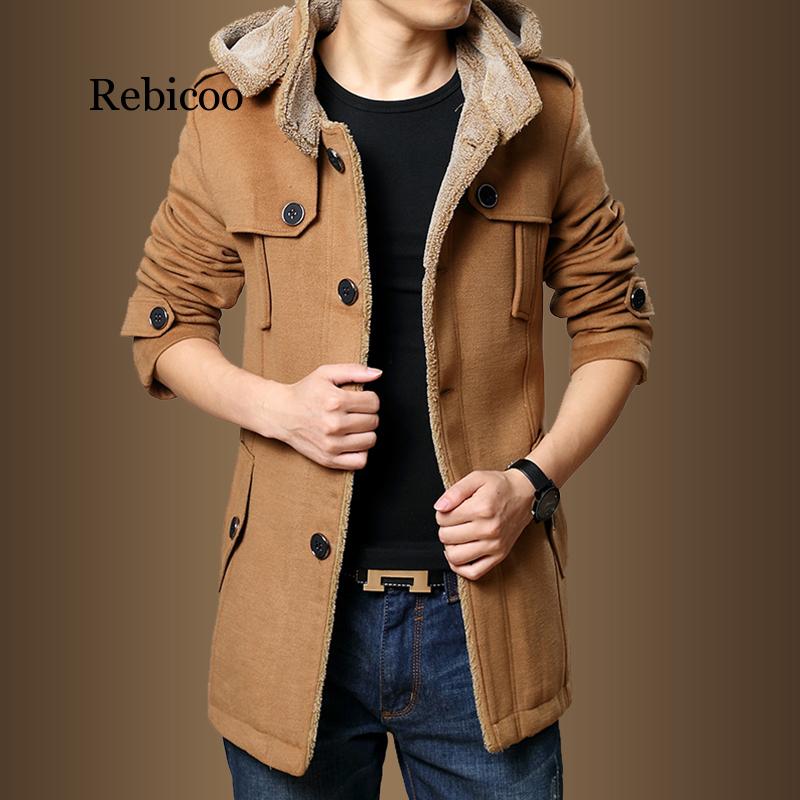Trench Coats Men 2019 Winter Fashion Men Thick Jackets Fleece Slim Fit Hooded Trench Coat Long Casual Jackets Plus Size, Blue
Trench Coats Men 2019 Winter Fashion Men Thick Jackets Fleece Slim Fit Hooded Trench Coat Long Casual Jackets Plus Size, Blue