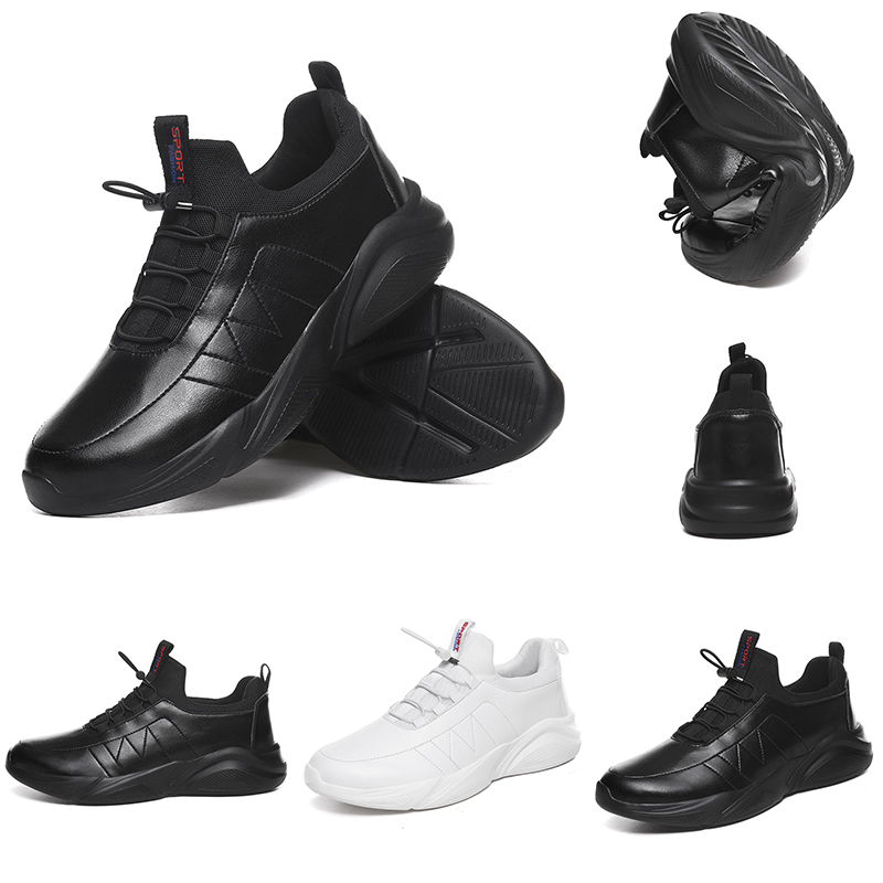 Fashion Leather Running shoes for men women Triple black white Leather Platform sports sneakers mens trainers Homemade brand Made in China
Fashion Leather Running shoes for men women Triple black white Leather Platform sports sneakers mens trainers Homemade brand Made in China