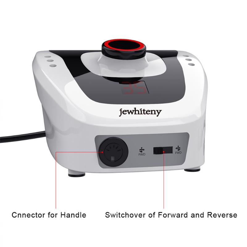 35000RPM Manicure Machine Electric Nail Drill Apparatus For Pedicure With File Cutter Bits Tool1