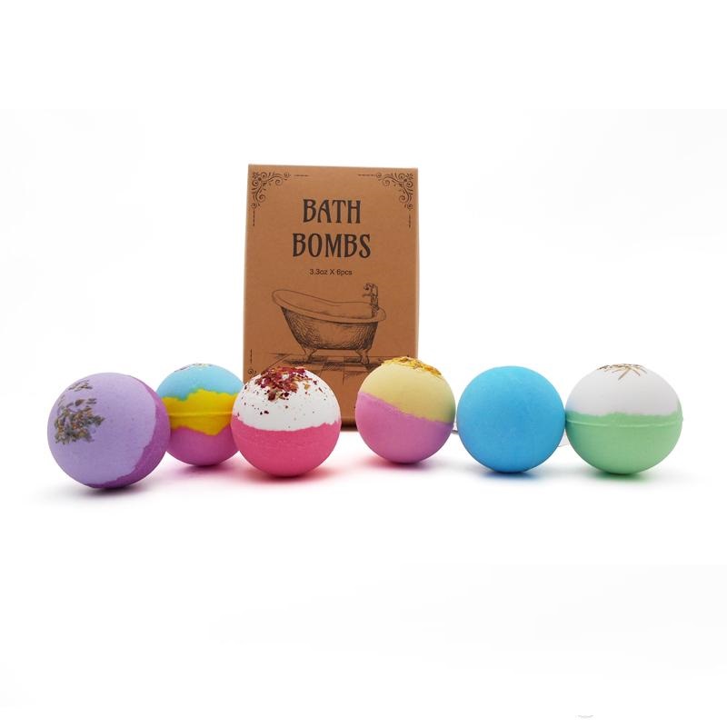 6pcs Organic Bath Bombs Bubble Bath Salts Ball Handmade SPA Stress Relief Exfoliating Rose Lavender Dried Flower
6pcs Organic Bath Bombs Bubble Bath Salts Ball Handmade SPA Stress Relief Exfoliating Rose Lavender Dried Flower