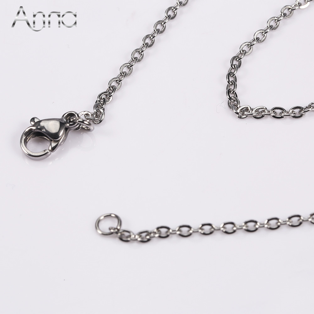 Fashion-Pendant Brand Necklace Silver Gold Color Jewelry Antique Cross Crucifix Jesus Cross Pendant Necklaces For Women Men Christmas Gift