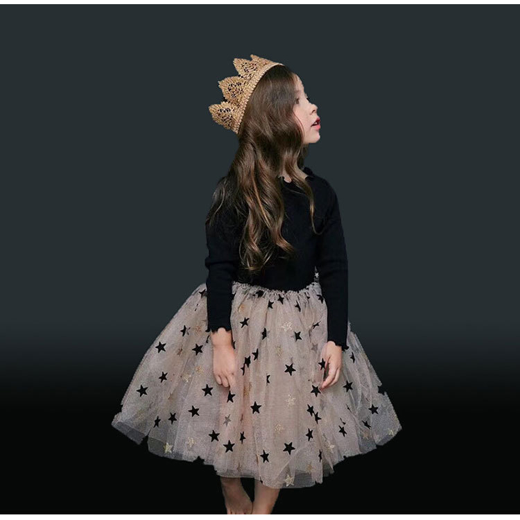 Girls Designer Dress Lace Dress for Kids Star Princess Dress British Style Elegant Skirt Autumn and Winter New Fashion Style Good Quality, Black
Girls Designer Dress Lace Dress for Kids Star Princess Dress British Style Elegant Skirt Autumn and Winter New Fashion Style Good Quality, Black