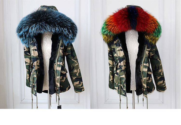 Winter Jacket Women Brand 2019 Camouflage Parka Winter Coat Women Big Natural Raccoon Fur Collar Hooded Real Fur Coat Parkas, 18
Winter Jacket Women Brand 2019 Camouflage Parka Winter Coat Women Big Natural Raccoon Fur Collar Hooded Real Fur Coat Parkas, 18