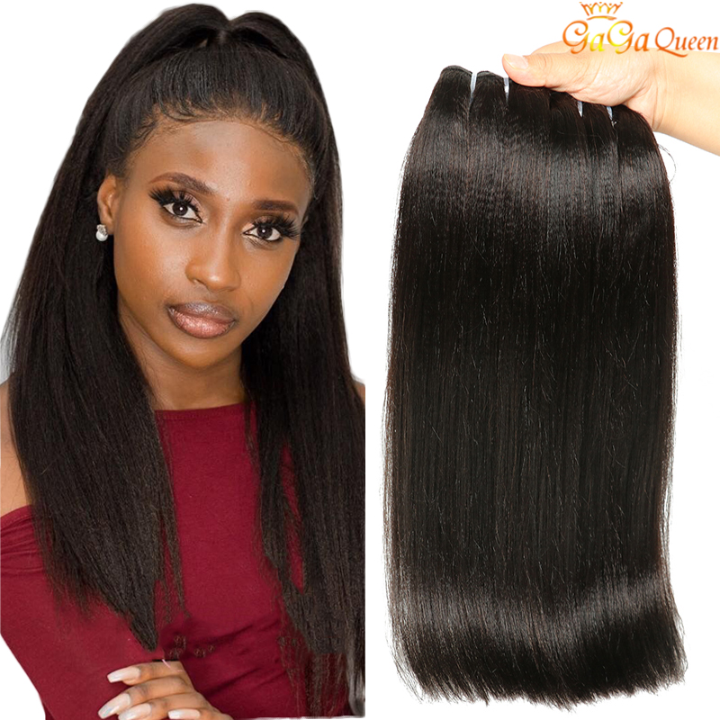 8A Unprocessed Yaki Straight Peruvian Hair Weaves 3 or 4 Pcs Lot Kinky Straight Yaki Human Hair Extensions Double Weft, Natural color
8A Unprocessed Yaki Straight Peruvian Hair Weaves 3 or 4 Pcs Lot Kinky Straight Yaki Human Hair Extensions Double Weft, Natural color