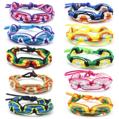 Kimter Friendship Bracelet Handmade Braided Rope Wristband Bohemian Nepal Colorful Weave Bracelets Bangle Women Jewelry N48Y F
Kimter Friendship Bracelet Handmade Braided Rope Wristband Bohemian Nepal Colorful Weave Bracelets Bangle Women Jewelry N48Y F