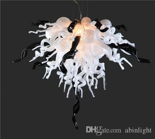 White and Black Hand Blown Glass Chandelier Light Cheap and Small Murano Glass Pendant Lamps Turkish Decoration Lamps
White and Black Hand Blown Glass Chandelier Light Cheap and Small Murano Glass Pendant Lamps Turkish Decoration Lamps