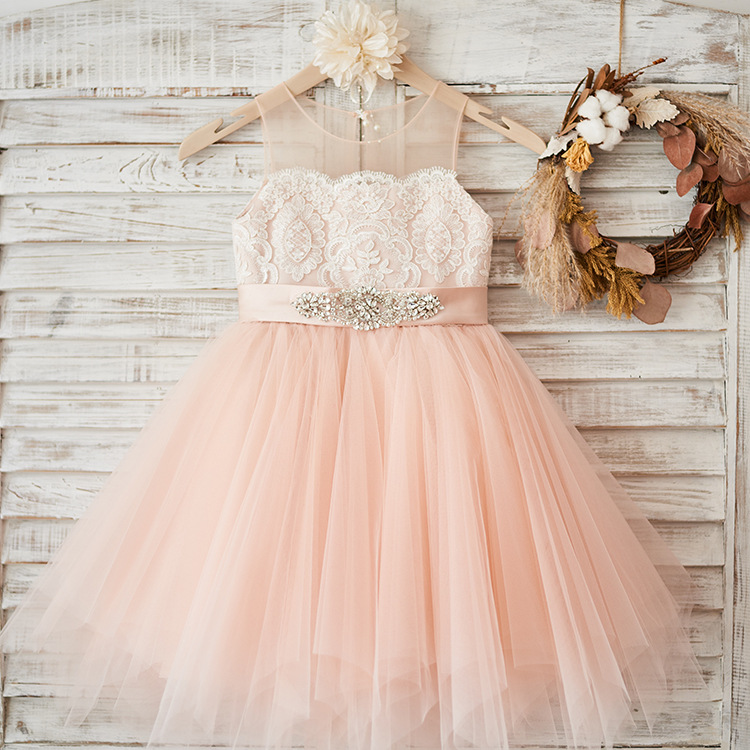 Pink Lace Flower Girl Dresses Beaded Tulle Formal Special Occasion Exchange Dress Pageant Gowns For Wedding Girls Dress 2020
Pink Lace Flower Girl Dresses Beaded Tulle Formal Special Occasion Exchange Dress Pageant Gowns For Wedding Girls Dress 2020