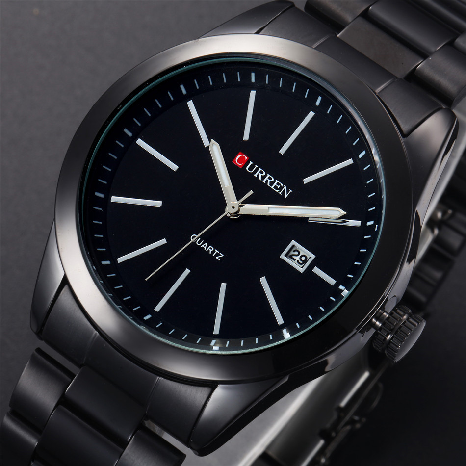 cwp CURREN Fashion Men Watches Full Steel Wristwatch Classic Business Male Clock Casual Military Quartz Calendar Watch Reloj, Black
cwp CURREN Fashion Men Watches Full Steel Wristwatch Classic Business Male Clock Casual Military Quartz Calendar Watch Reloj, Black