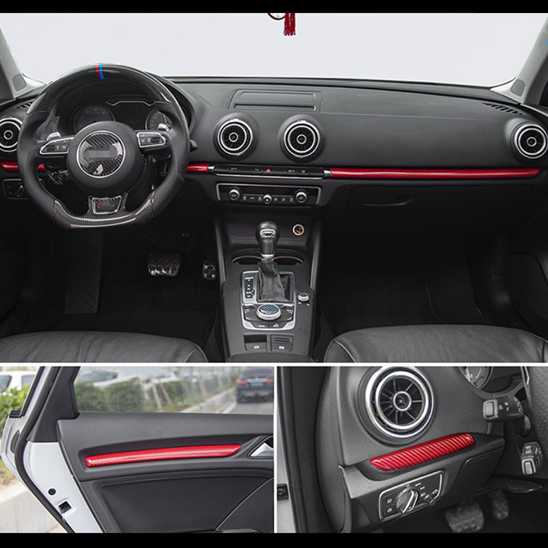 Car Styling Center Console Dashboard Trim Car Door Decoration Cover Trim Carbon Fiber Sticker For Audi A3 8V S3 Auto Accessories
Car Styling Center Console Dashboard Trim Car Door Decoration Cover Trim Carbon Fiber Sticker For Audi A3 8V S3 Auto Accessories